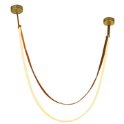 Leather Loop LED Pendant Light 3 Sizes - Lighting.co.za
