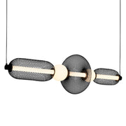 Jada Style 1 Black Mesh LED Pendant Light - Lighting.co.za