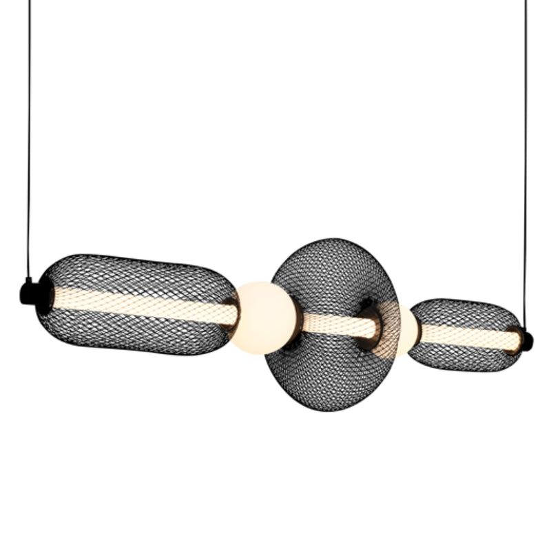 Jada Style 1 Black Mesh LED Pendant Light - Lighting.co.za