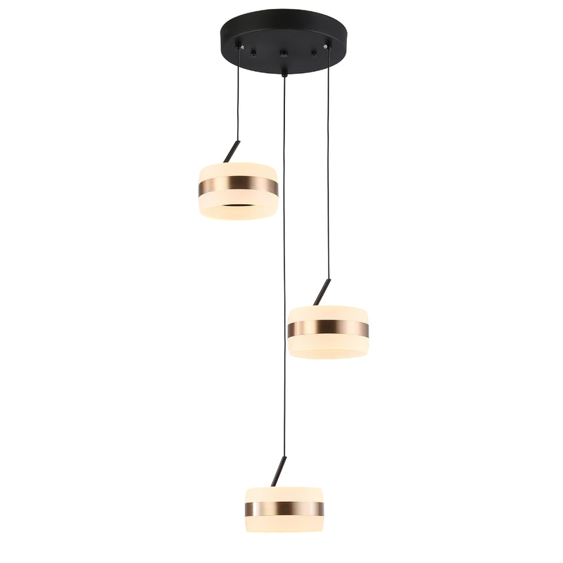 Luma Ice Round Trio 3 Light LED Pendant Light - Lighting.co.za