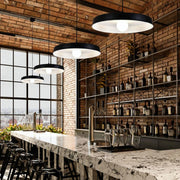 Cafe Black or White Large Nordic Pendant Light - Lighting.co.za