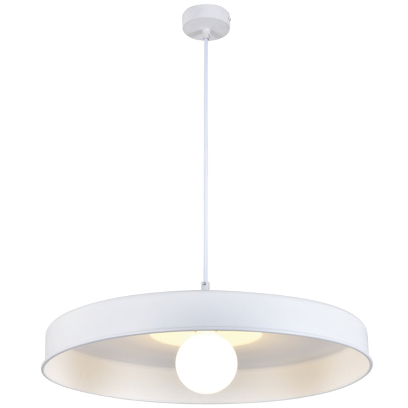 Cafe Black or White Large Nordic Pendant Light - Lighting.co.za