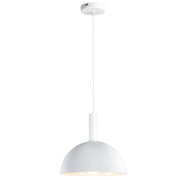 Bryn Ribbed White Acrylic Pendant Light - Lighting.co.za