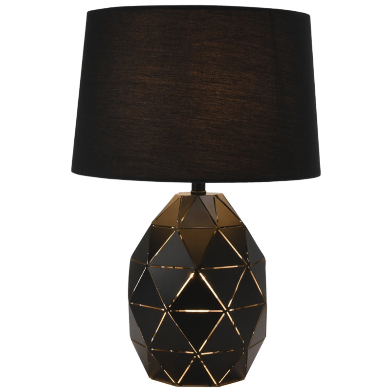 Vicky Black Table Lamp - Lighting.co.za