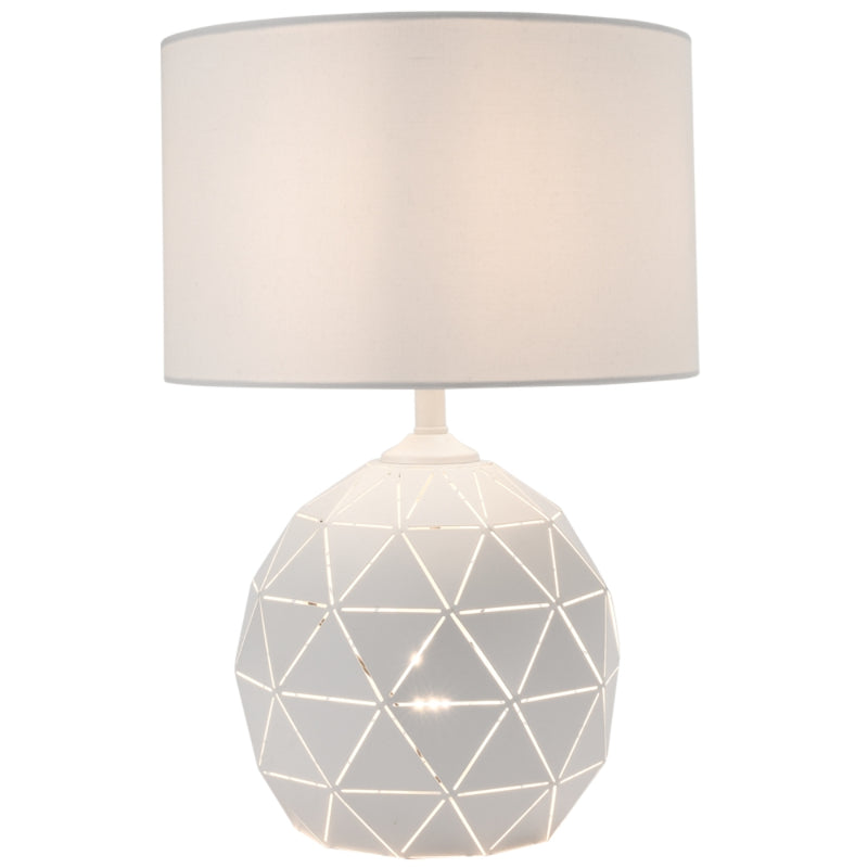 Vicky Style 2 White Table Lamp - Lighting.co.za