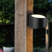 Nova 10 Watt CCT LED Black Outdoor Wall Light - Lighting.co.za