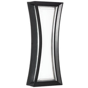 Arch Black 22 Watt LED Outdoor Wall Light - Outdoor Lights - Lighting.co.za