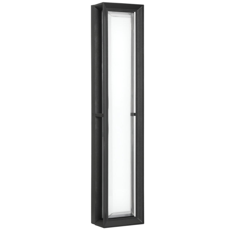 Prisma Tall Black 36 Watt LED Outdoor Wall Light - Lighting.co.za