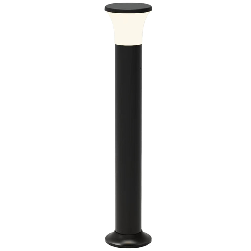 Apex Black Outdoor Bollard Light - Lighting.co.za