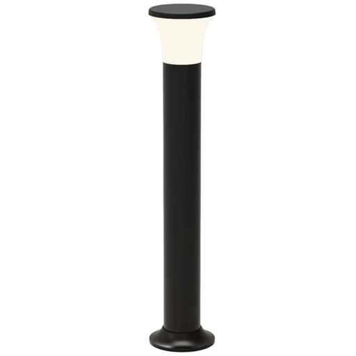 Apex Black Outdoor Bollard Light - Lighting.co.za