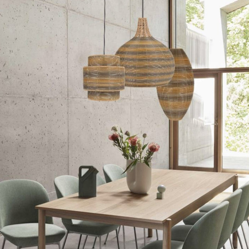 Tulum Natural Rattan Look Pendant Light - Lighting.co.za