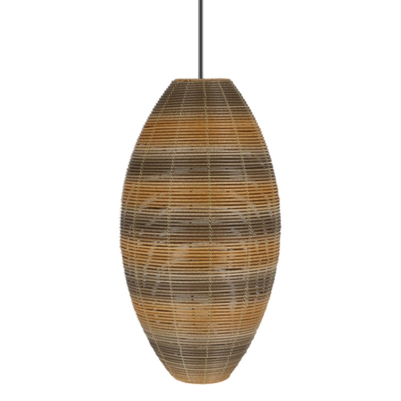 Coco Natural Rattan Look Pendant Light - Lighting.co.za