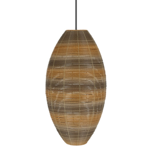 Coco Natural Rattan Look Pendant Light - Lighting.co.za