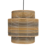 Tide Drum Natural Rattan Look Pendant Light - Lighting.co.za