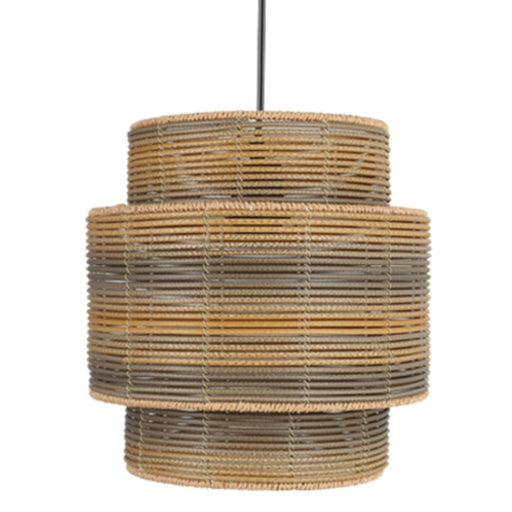 Tide Drum Natural Rattan Look Pendant Light - Lighting.co.za