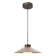 Denver Brick | Nut Brown LED Pendant Light 2 Sizes - Lighting.co.za