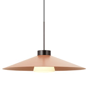 Denver Brick | Nut Brown LED Pendant Light 2 Sizes - Lighting.co.za
