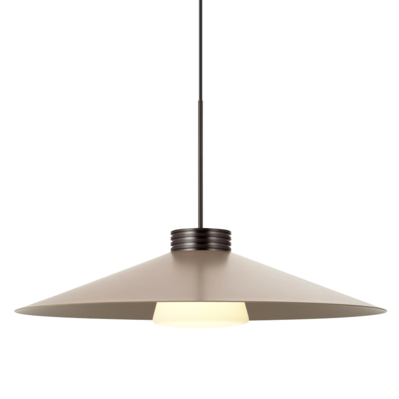 Denver Brick | Nut Brown LED Pendant Light 2 Sizes - Lighting.co.za