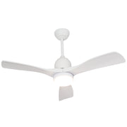 Breeze 3 Blade White CCT LED Outdoor Ceiling Fan - Lighting.co.za
