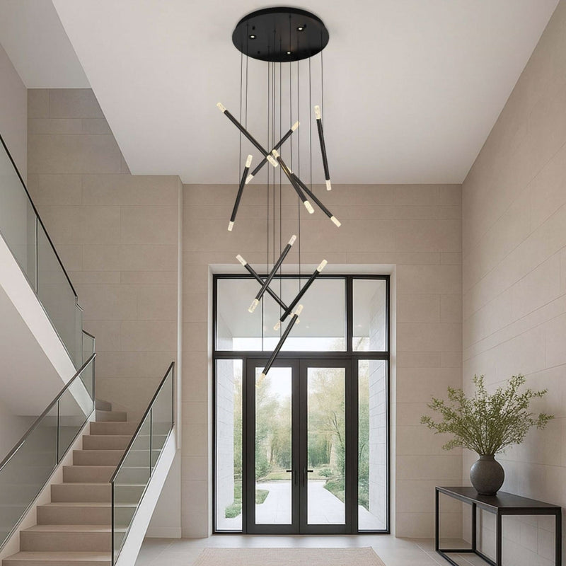 Foundry Black LED Pendant Light - Lighting.co.za