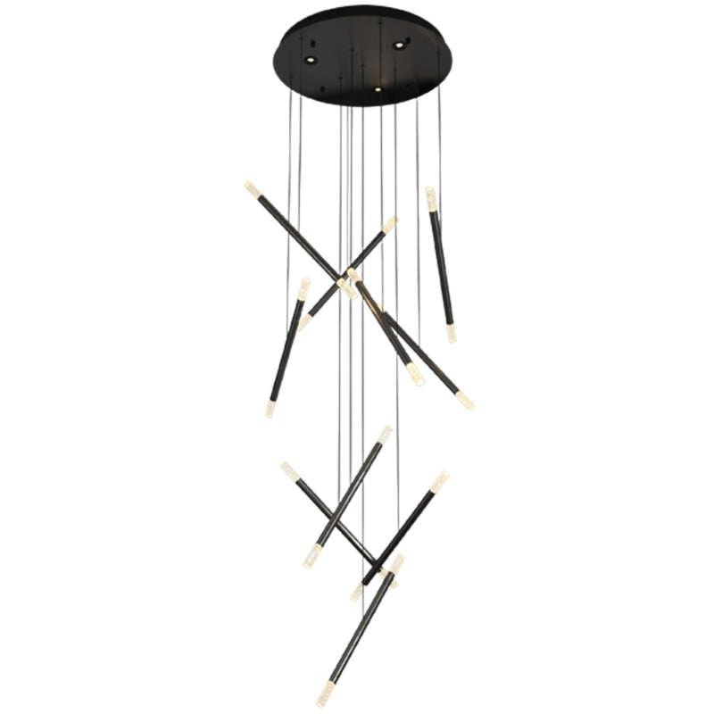 Foundry Black LED Pendant Light - Lighting.co.za