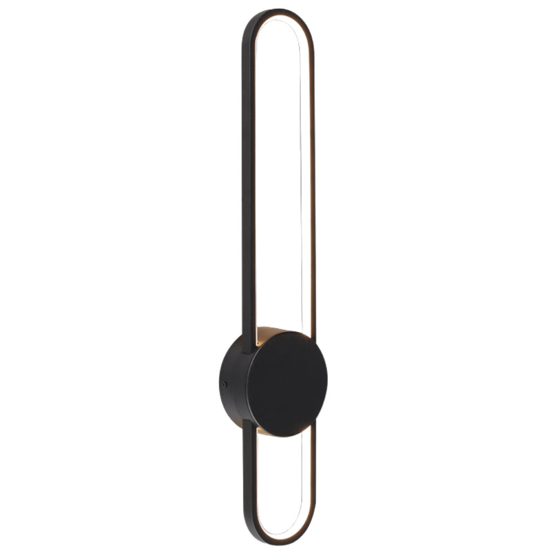 Locke Black CCT LED Wall Light