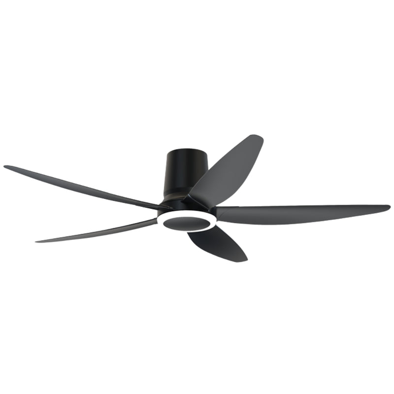 Zane 5 Blade White | Black CCT LED Ceiling Fan