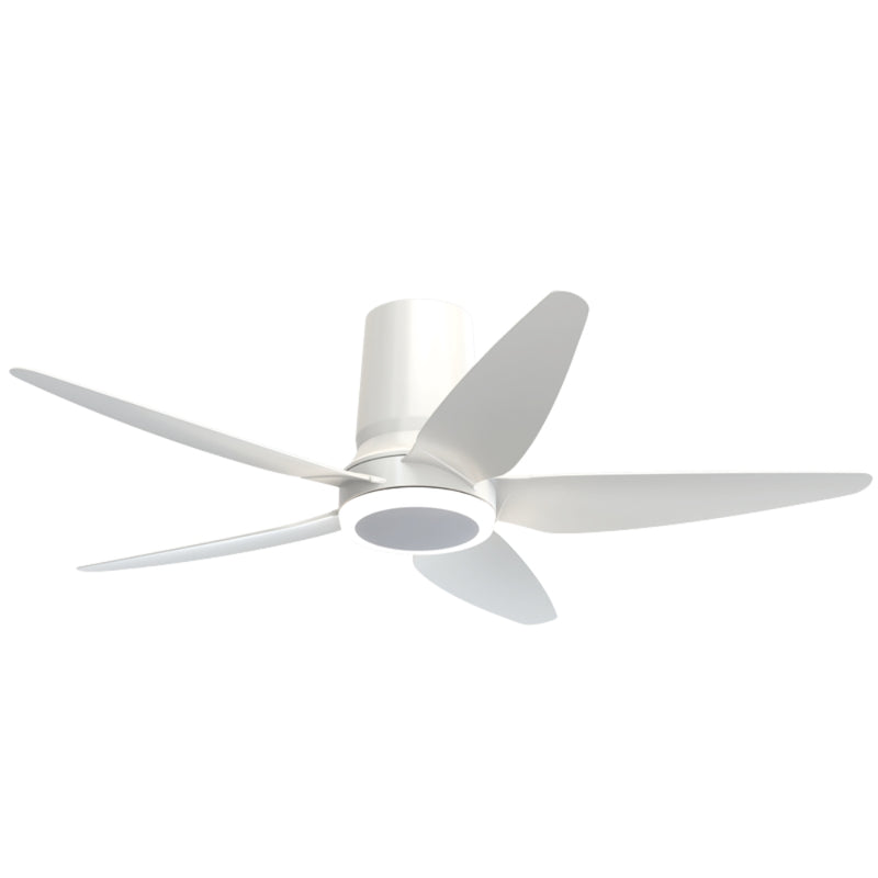 Zane 5 Blade White | Black CCT LED Ceiling Fan