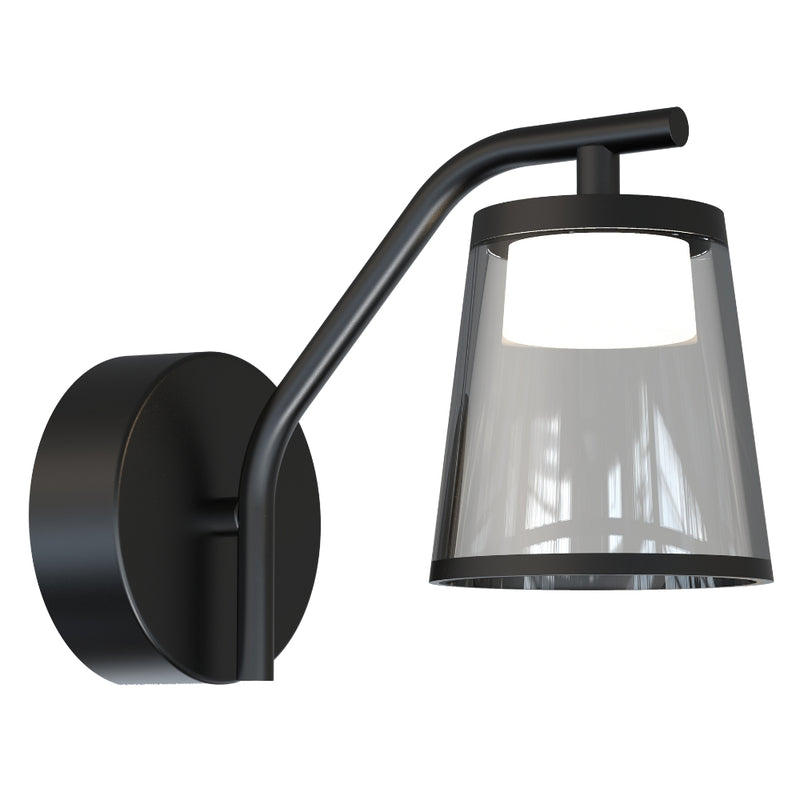 Raya Style 3 Black 10W LED Outdoor Wall Light
