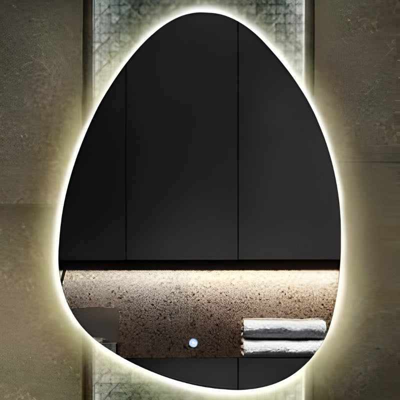 Celeste Irregular Frameless Backlit CCT LED Bathroom Mirror