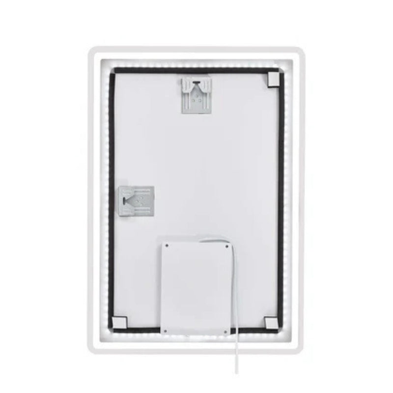 Solis Rectangular Frameless Front and Backlit CCT LED Bathroom Mirror
