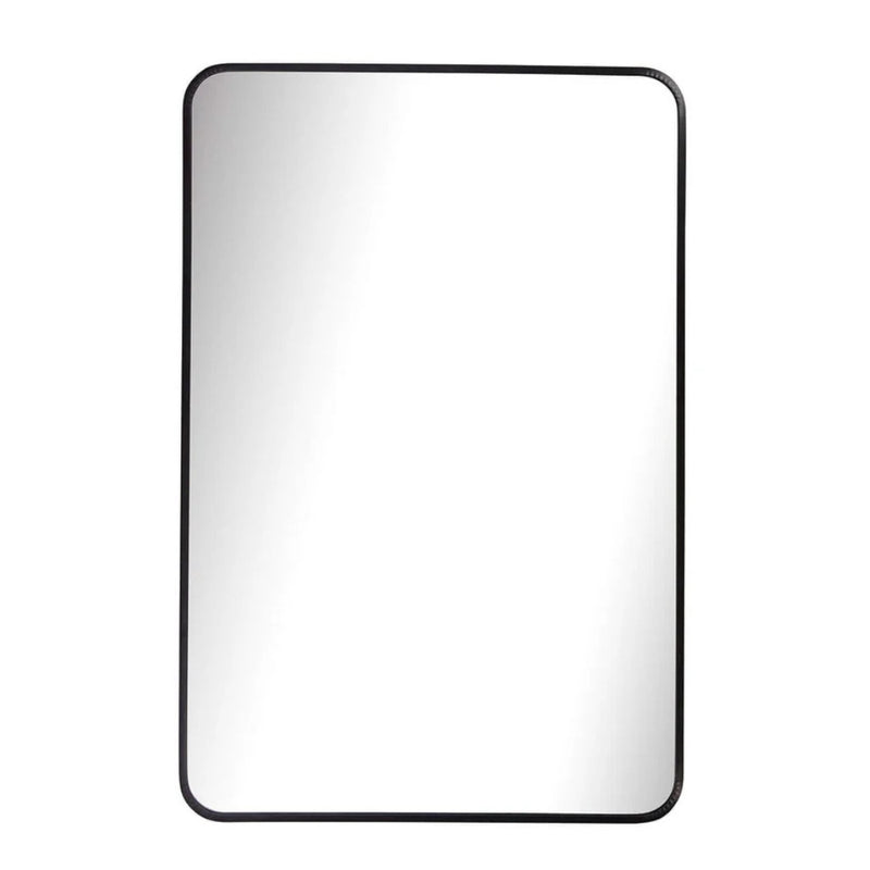 Essentials Urban Rectangular Black | Gold Mirror 3 Sizes