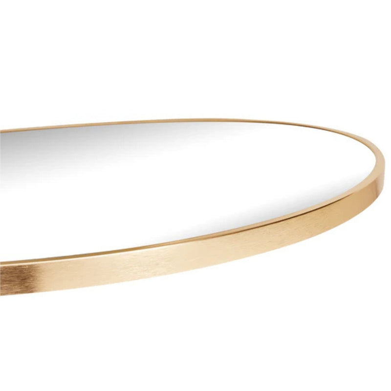 Essentials Arch Black | Gold Wall Mirror