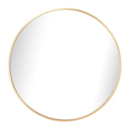 Essentials Urban Round Black | Gold Mirror 3 Sizes - Mirror - Lighting.co.za