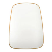 Essentials Style Irregular Black | Gold Mirror - Lighting.co.za
