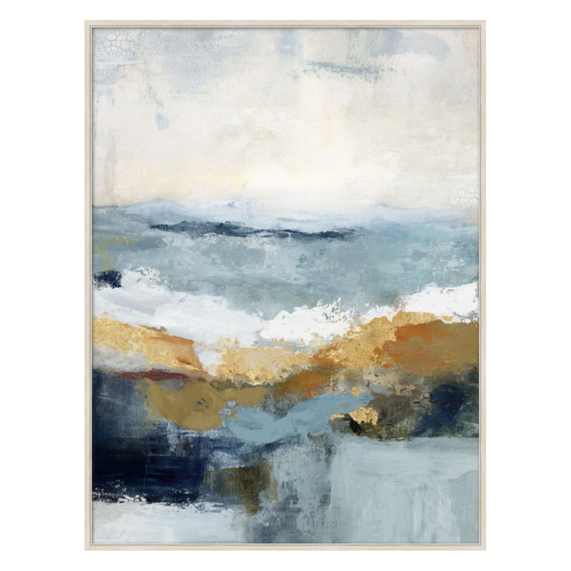 Coastal Haze Framed Canvas - Lighting.co.za