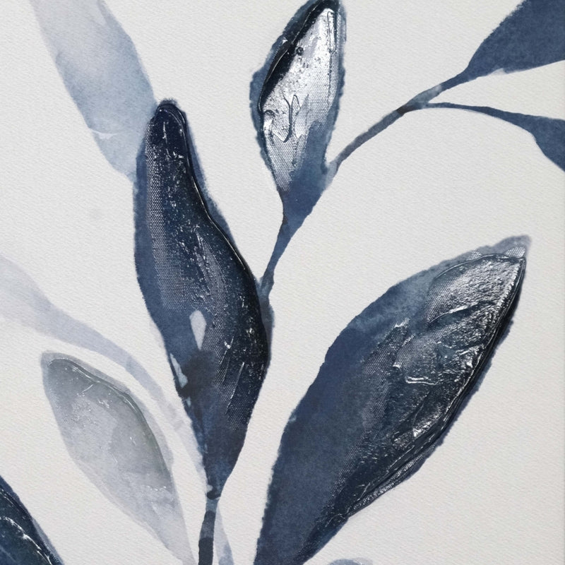 Indigo Style 2 Framed Canvas