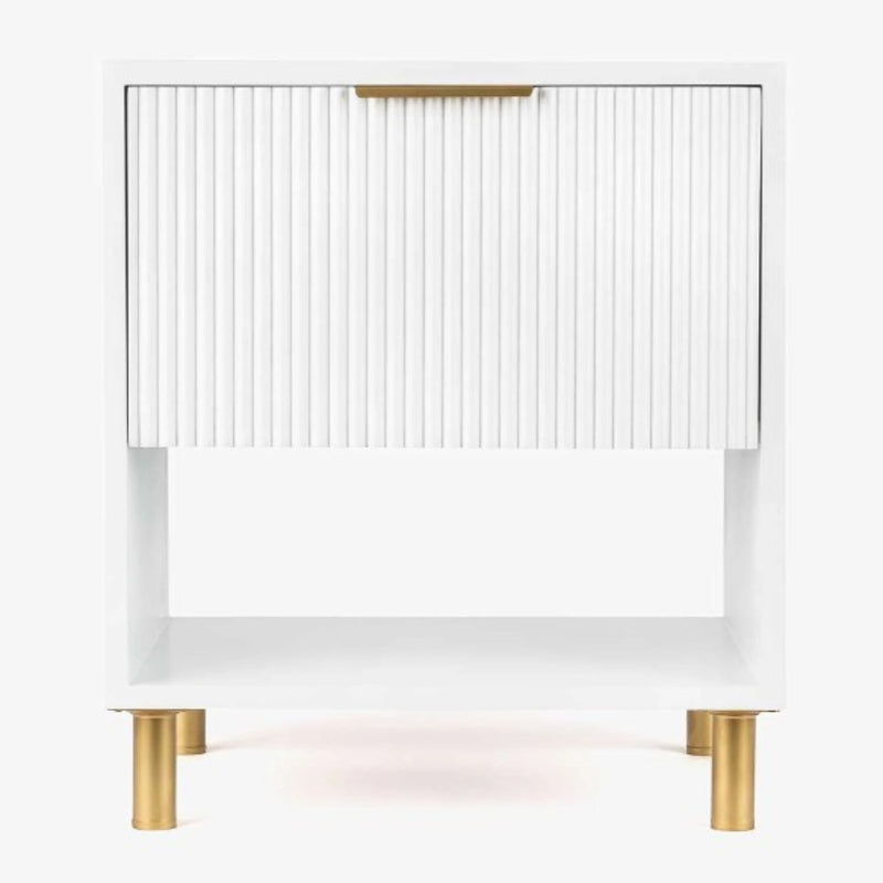 Florence Fluted Bedside Table