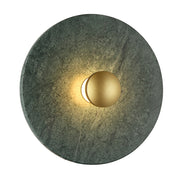 Aura Green Marble and Gold LED Wall Light - Lighting.co.za