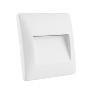 Eos Black Or White Square 2.5 Watt LED Step Wall Light - Lighting.co.za