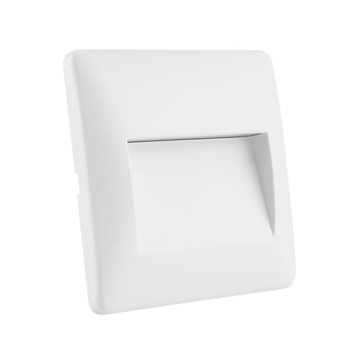Eos Black Or White Square 2.5 Watt LED Step Wall Light - Lighting.co.za