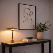 Ann Gold and Black Nordic LED Desk Lamp - Lighting.co.za