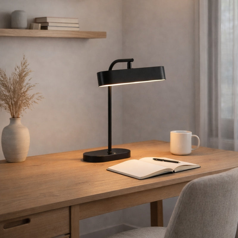 Arbo Black CCT LED Desk Lamp