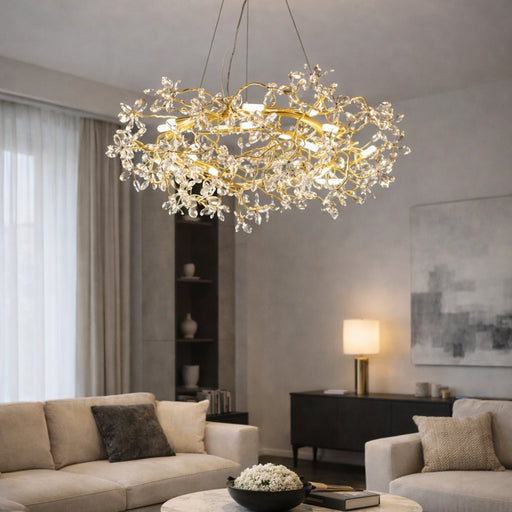 Firenze Style 1 Clear Crystal Chandelier - Lighting.co.za
