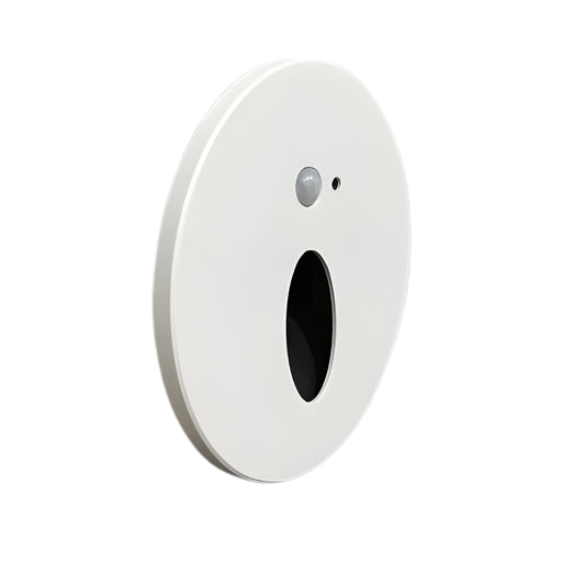 Orion Round Drop Black or White CTC LED Step Light with Motion Sensor - Lighting.co.za