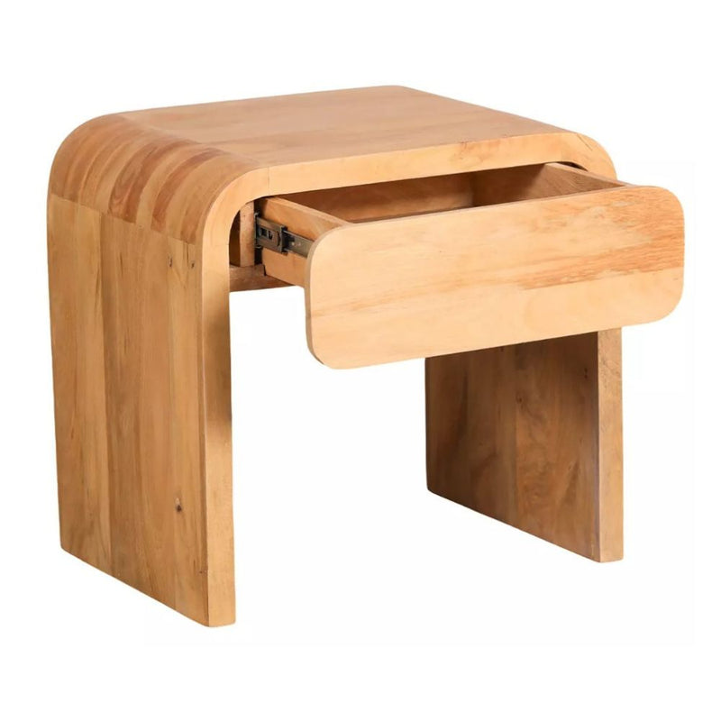 Stein Wooden Bedside Table