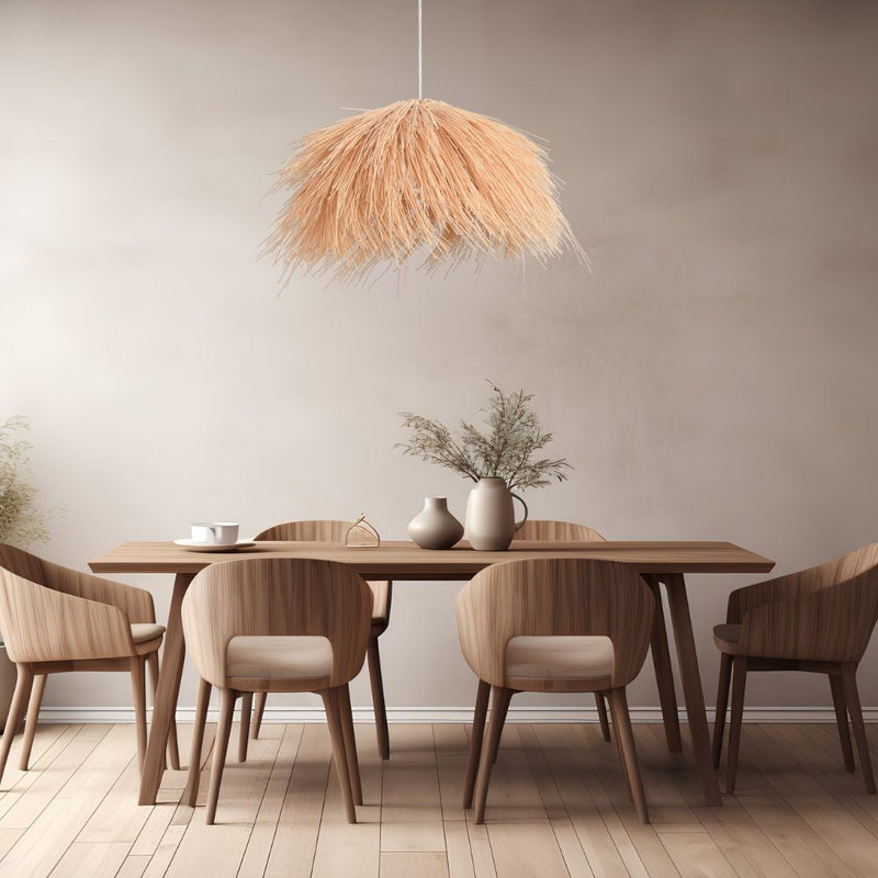 Myla Flair Natural Rattan Pendant Light