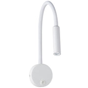 Nook 3W LED Black or White Bedside Reading Wall Light - Lighting.co.za