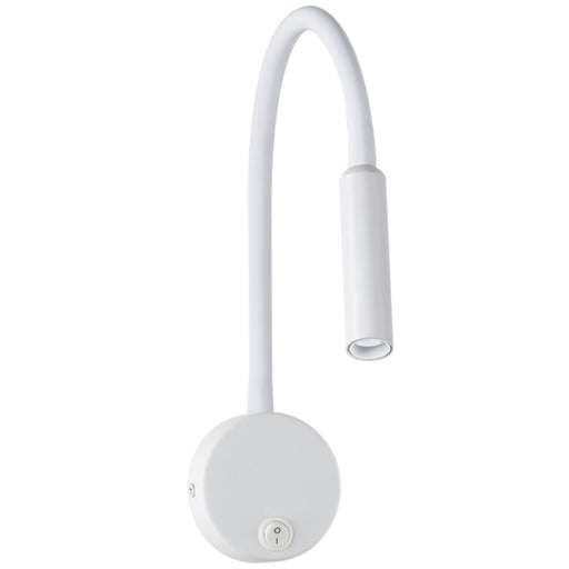 Nook 3W LED Black or White Bedside Reading Wall Light - Lighting.co.za
