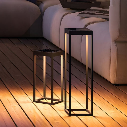 Handy Solar or Power Rechargeable Lantern Light with Day Night Sensor 2 Sizes - Lighting.co.za